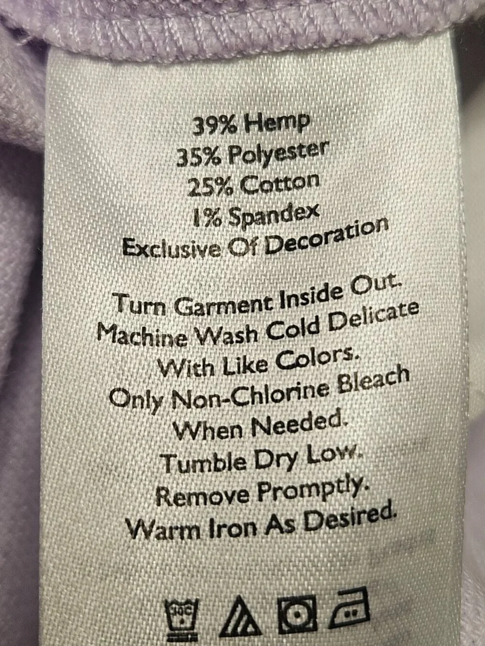 NWT EDDIE BAUER EB Hemplify Utility SS Dress Women's L Lavender Mist Hemp Blend - Picture 7 of 10